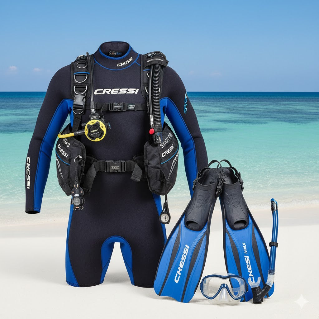 Ensemble complet de plongée