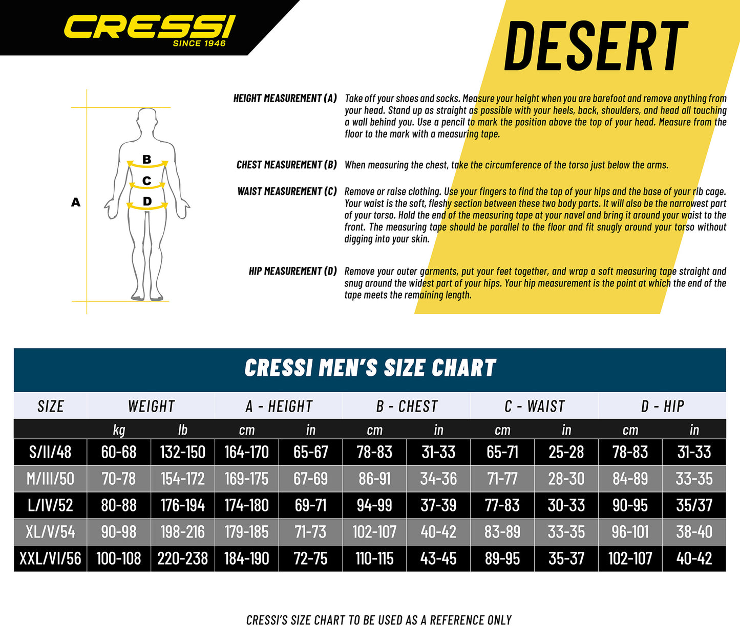 Drysuit Cressi desert